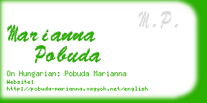 marianna pobuda business card